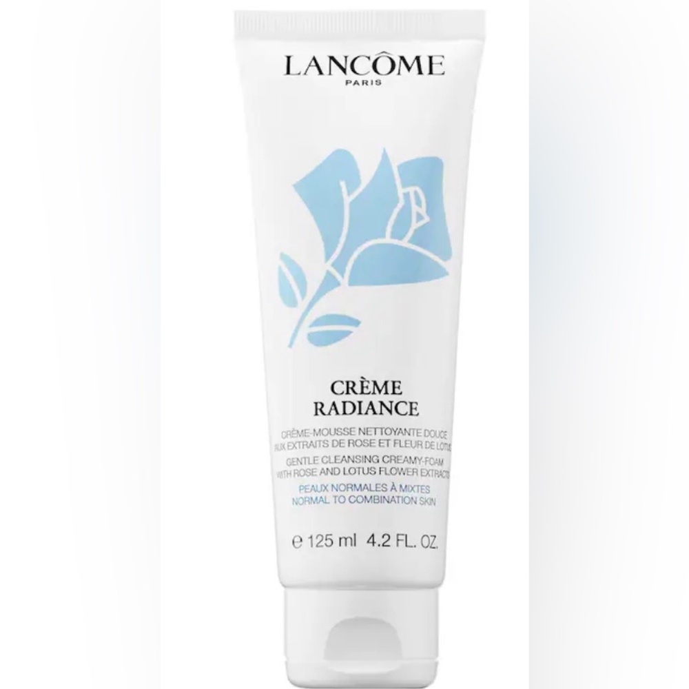 Lancome Crème Radiance Cleanser - Blue & White